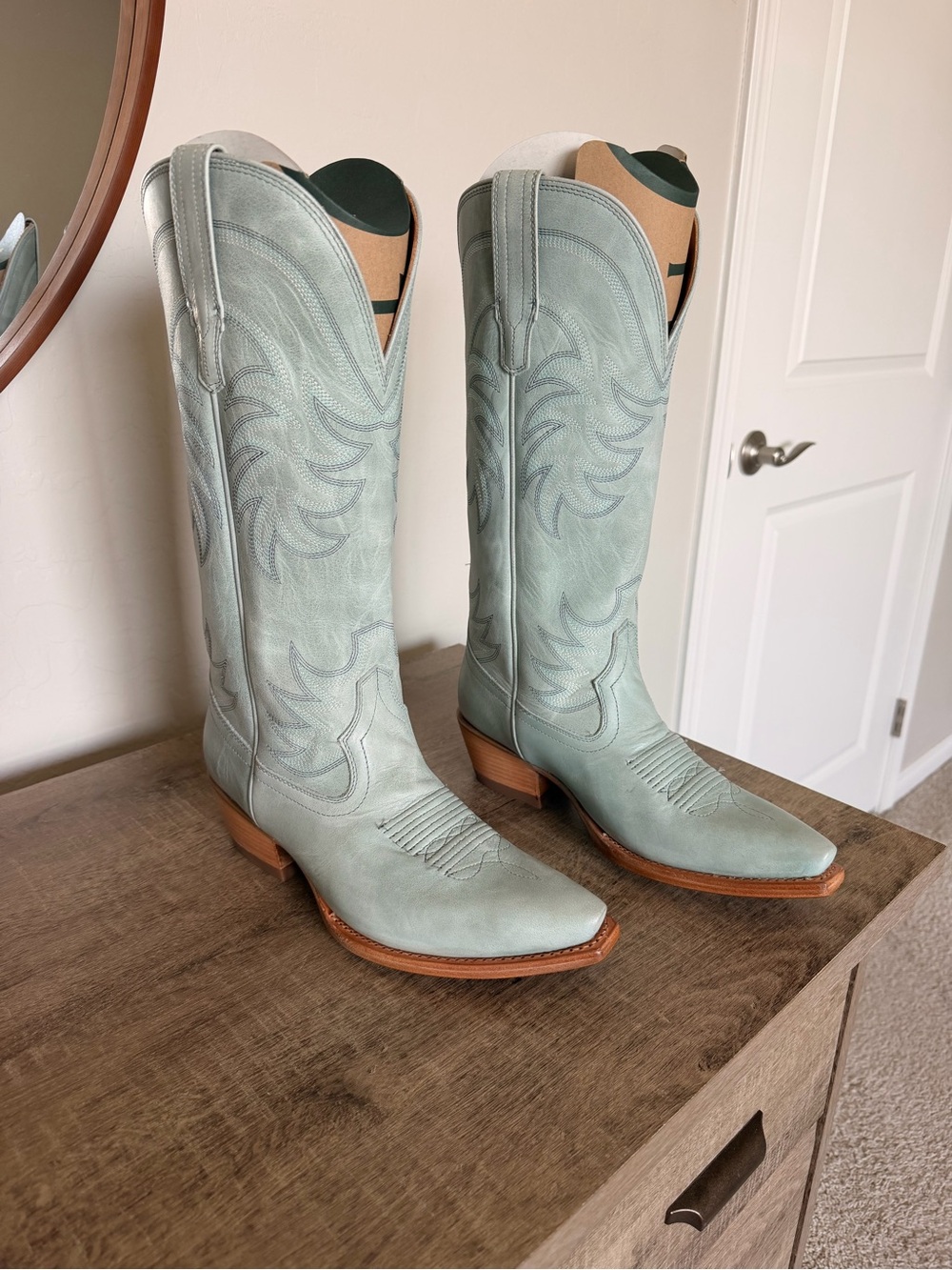 Tecovas Annie Slate Cowboy Boots - Picture 3 of 10